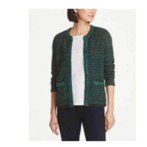 NWT Tweed Sweater Jacket